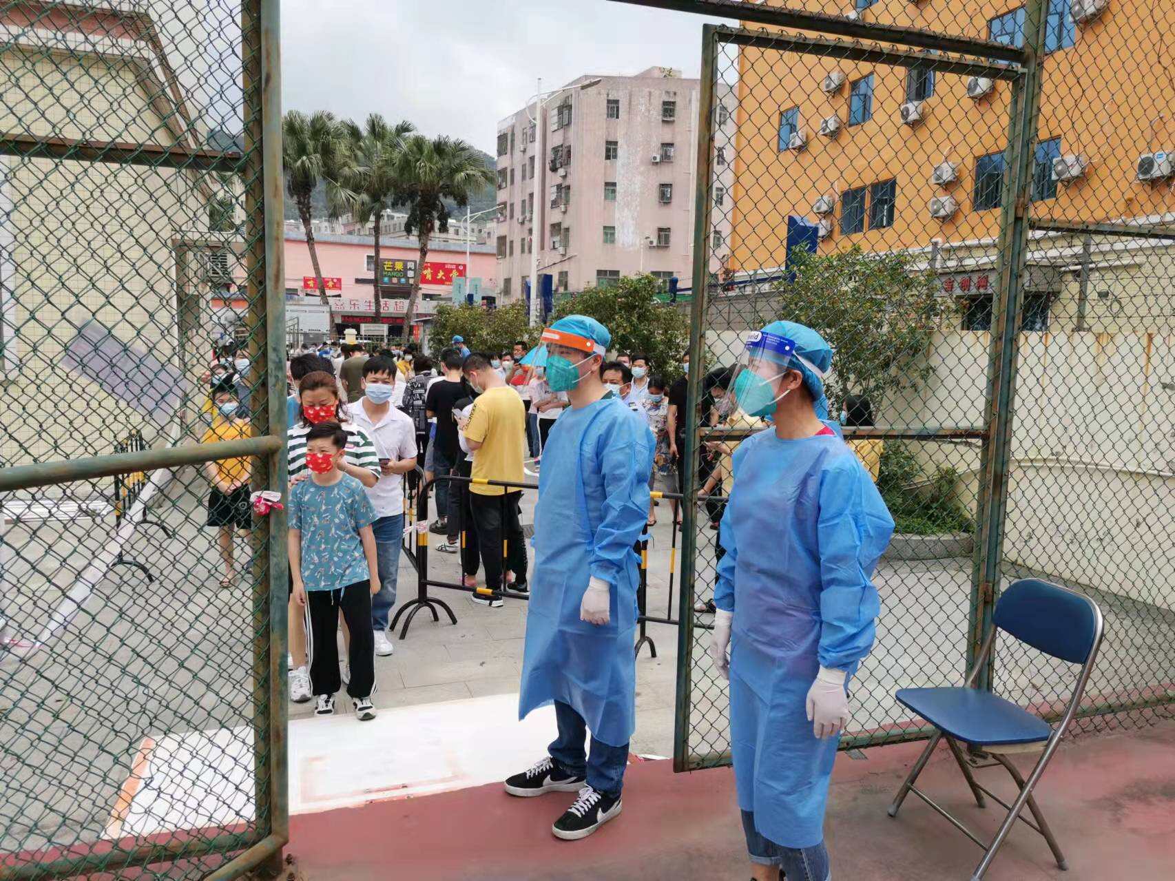 核酸检测的人流疏导工作 核酸检测的人流疏导工作